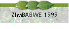 ZIMBABWE 1999